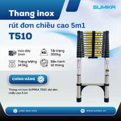 Thang Inox Rút Đơn Sumika T510