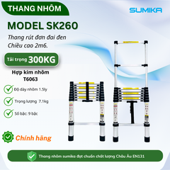 Thang Nhôm Rút Đơn Sumika SK260