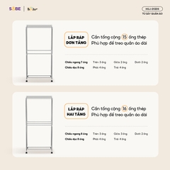 Tủ sấy quần áo Bear HGJ-D12D5