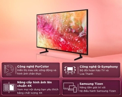 Tivi LED 43/50/55/65/70/75 Inch Samsung DU7000