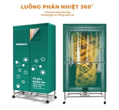 Tủ Sấy Quần Áo Nanoco NCD1502