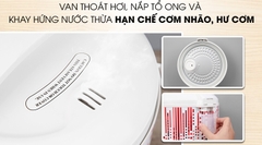 Nồi cơm điện cao tần Toshiba 1.8 lít RC-18IP1PV