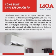 Ổn Áp LiOA 1 Pha 20KVA DRII-20,000II (50-250v) - New Đồng hồ điện tử