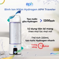 Bình điện phân tạo nước Ion Kiềm Giàu Hydrogen APH Traveler APH-HB01