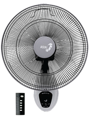 Quạt Treo Tường Asia VY377092 Mới (Remote) - Màu Xám