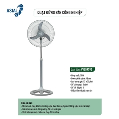 SẢN PHẨM NGỪNG KINH DOANH - Quạt Đứng ASIA VY559 (Đen Cam, Xám)