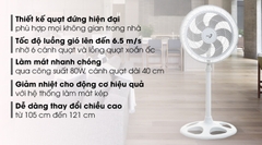 ㅤSẢN PHẨM NGỪNG KINH DOANH - Quạt đứng Asia màu xám VY639790