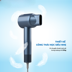 Máy Sấy Tóc Ion Xanh Unimax UM-8001HDC-B (1400W)
