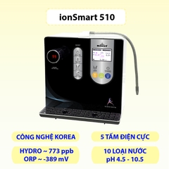 MÁY LỌC NƯỚC ION KIỀM NÓNG THÔNG MINH IONSMART 510