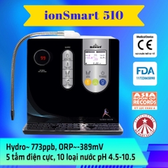 MÁY LỌC NƯỚC ION KIỀM NÓNG THÔNG MINH IONSMART 510