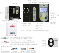 MÁY LỌC NƯỚC ION KIỀM NÓNG THÔNG MINH IONSMART 38