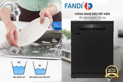 Máy Rửa Bát Cao Cấp Fandi FD-SMS14EU88EB