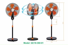 Quạt Đứng Asia Lighting Hai Đầu Cao Cấp QC18-360-01