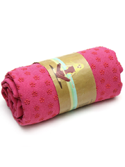 khăn trải thảm yoga (hồng)