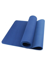Thảm yoga TPE 8mm 1 lớp (xanh đậm)