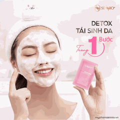 Mặt nạ sủi bọt detox da sáng da ngừa mụn, se khít chân lông Sennio Nano Phyto Detox Face 5ml SNO 846