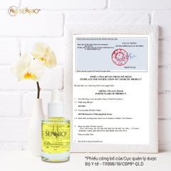 Serum dưỡng da nám Sennio Intensive Whitening Dual Serum dưỡng trắng da mặt chính hãng Hàn Quốc 30ml SNO 809