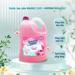 Nước lau sàn hương hoa lily Magic Live Khử Mùi Lưu Hương Đuổi Muỗi Đuổi Côn Trùng
