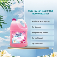 Nước lau sàn hương hoa lily Magic Live Khử Mùi Lưu Hương Đuổi Muỗi Đuổi Côn Trùng
