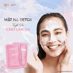 Mặt nạ sủi bọt detox da sáng da ngừa mụn, se khít chân lông Sennio Nano Phyto Detox Face 5ml SNO 846