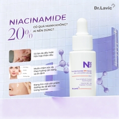Serum Làm Sáng Dưỡng Trắng Phục Hồi Da PURE NIACINAMIDE 20% SERUM 30ml DR982