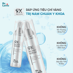 Serum tái sinh phục hồi da nám - giảm thâm mụn - tàn nhang - 9X MELASMA DR.LAVIC - DR969