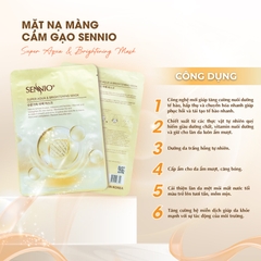 Bộ sản phẩm dưỡng da cấp ẩm toàn diện Sennio - Combo da xinh rạng rỡ nước hoa hồng mặt nạ dưỡng da Dr.Lavic