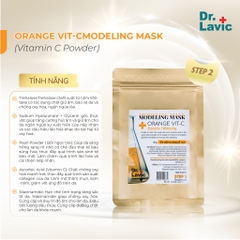Mặt nạ chống oxy hóa và làm sáng da Dr.Lavic Modeling Mask Orange Vit-C SNO839