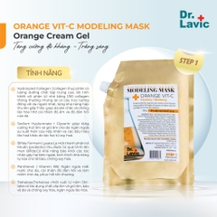Mặt nạ chống oxy hóa và làm sáng da Dr.Lavic Modeling Mask Orange Vit-C SNO839