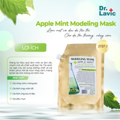 Mặt nạ làm dịu- phục hồi da thương tổn Dr.Lavic Modeling Mask Apple Mint SNO838