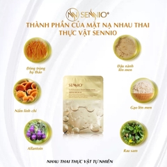 Mặt nạ màng cám gạo lên men SENNIO - Sennio Supper Aqua & Brightening Mask - SENNIO SNO 841