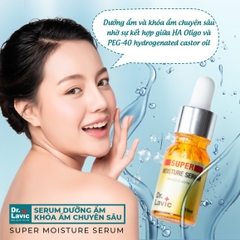 Serum dưỡng da Dr.Lavic Super Moisture Serum dưỡng ẩm khóa ẩm chuyên sâu công nghệ USA 10ml DR936