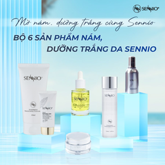 BỘ 6 SẢN PHẨM NÁM DƯỠNG TRẮNG DA SENNIO - Intensive Pigmenttation Treatment Set 6 - SENNIO SNO 662
