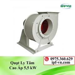 Quạt ly tâm cao áp 5,5 kW
