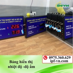 Bảng hiển thị nhiệt độ -độ ẩm