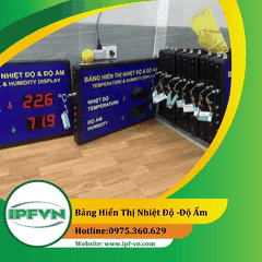 Bảng hiển thị nhiệt độ -độ ẩm