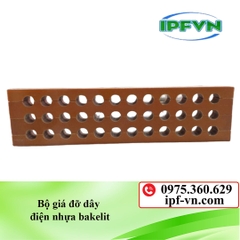 Bộ giá đỡ dây điện nhựa bakelit