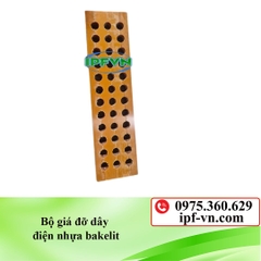 Bộ giá đỡ dây điện nhựa bakelit