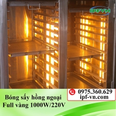Bóng sấy hồng ngoại Full vàng 1000W/220V