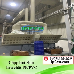 Chụp hút chịu hóa chất PP/PVC