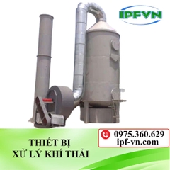 Lắp đặt tháp xử lý khí thải