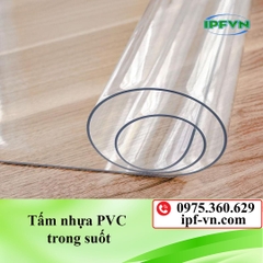 Tấm nhựa PVC trong suốt