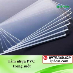Tấm nhựa PVC trong suốt