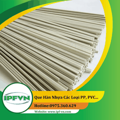 Que hàn nhựa các loại PP, PVC, PDVF, PE