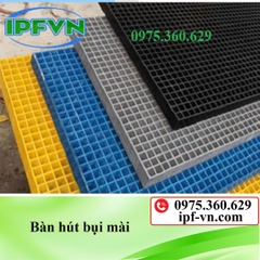 Tấm sàn grating FRP 1000 x 2000 x 30 mm