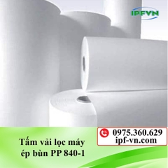 Tấm vải lọc máy ép bùn PP 840-1