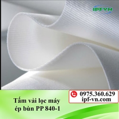 Tấm vải lọc máy ép bùn PP 840-1