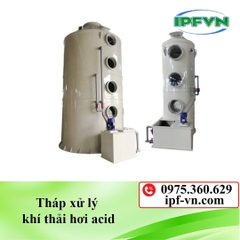 Tháp xử lý khí thải hơi acid ( Tháp hấp thụ khí thải )