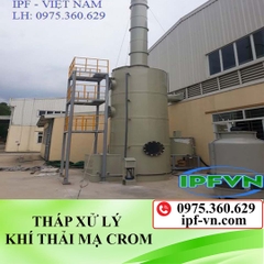 THÁP XỬ LÝ KHÍ THẢI MẠ CROM