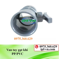 Van tay gạt khí PP/PVC